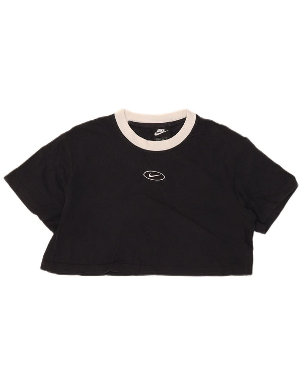 Tricou supradimensionat pentru femei Nike UK 6 XS Negru Colorblock