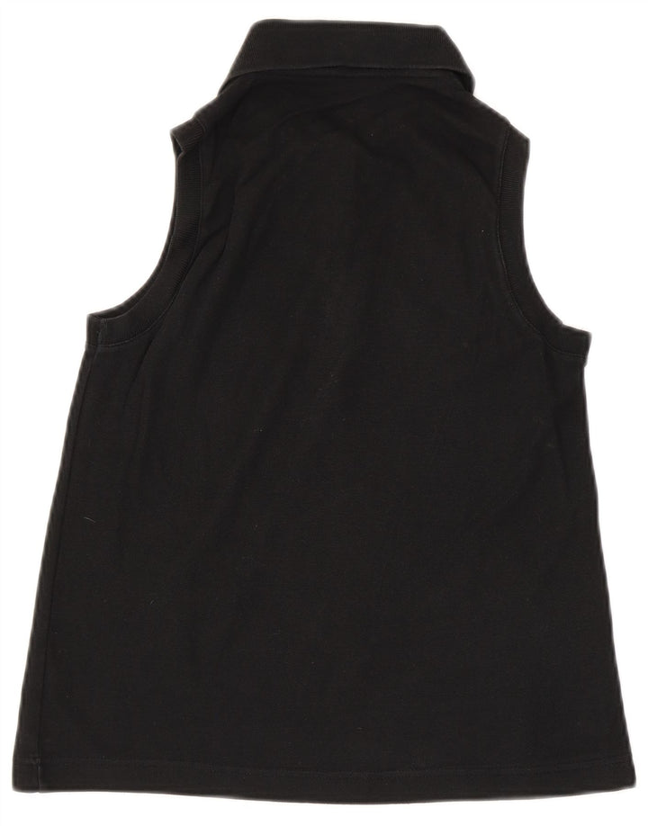 Tricou polo fără mâneci pentru femei Fila IT 42 bumbac mediu negru