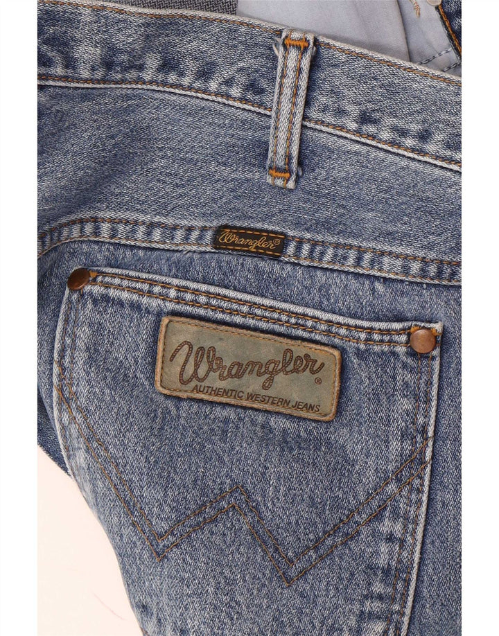 Blugi drepti pentru bărbați Wrangler W36 L31 albastru