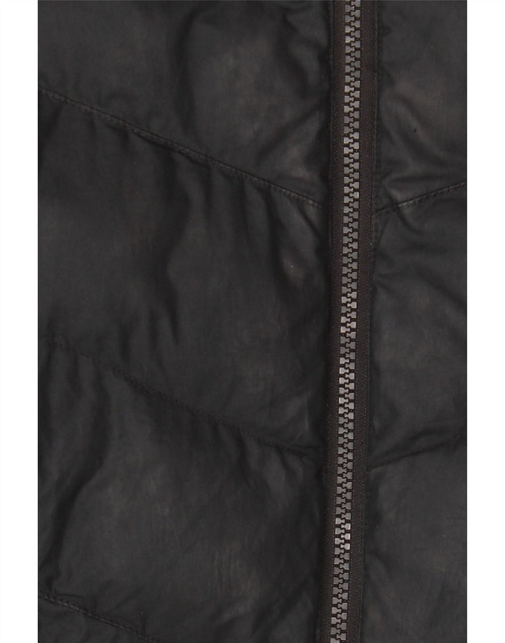 Jachetă căptușită cu glugă Nike pentru băieți 10-11 ani Poliester negru mediu