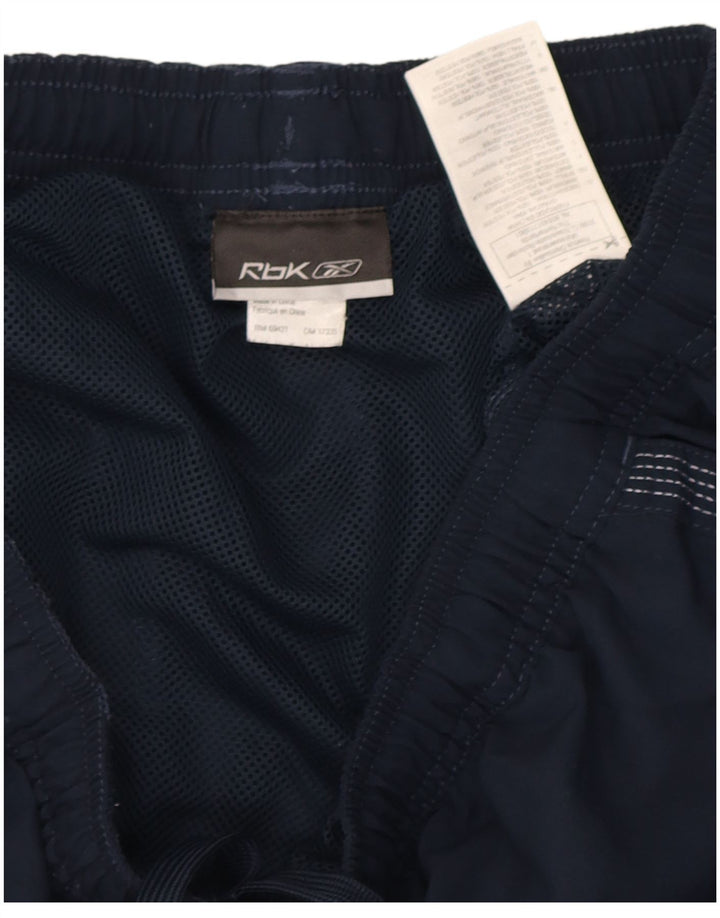 Pantaloni scurți sport Reebok pentru bărbați, mari, albastru, poliester
