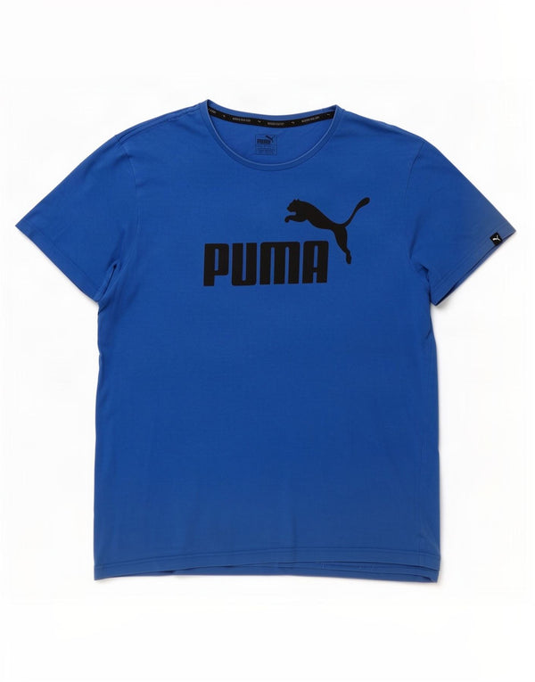 Tricou grafic pentru bărbați Puma Top 2XL Bumbac Albastru