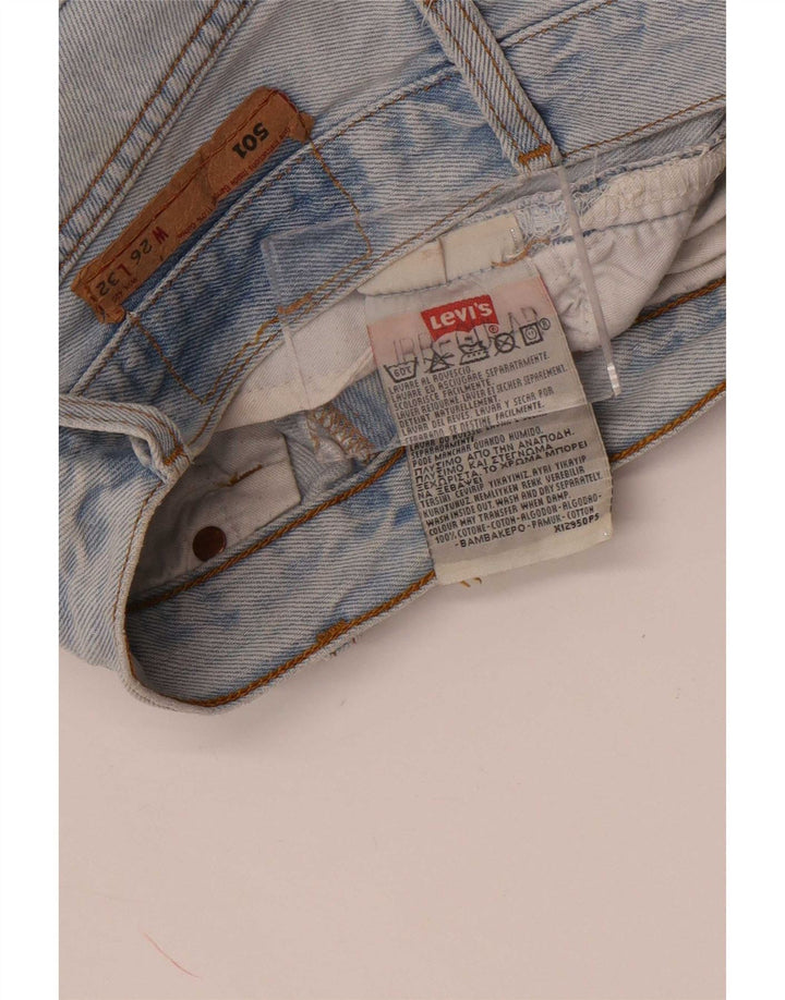 Pantaloni scurți Levi's 501 Denim W26 XS Blue Bumbac
