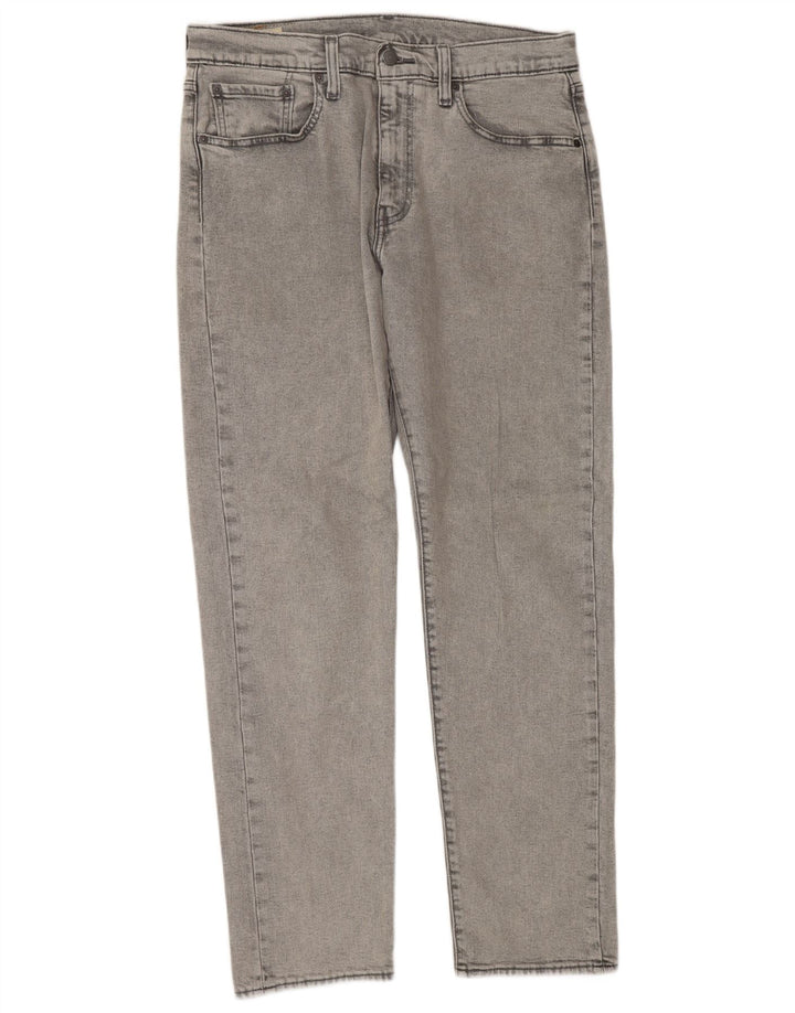 Blugi conici pentru bărbați Levi's 502 W33 L32 bumbac gri