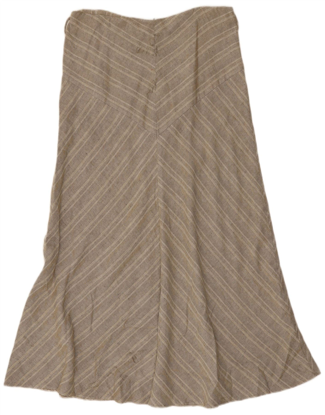 Fusta Maxi pentru femei Marks & Spencer UK 14 Large W32 Grey Herringbone Bumbac