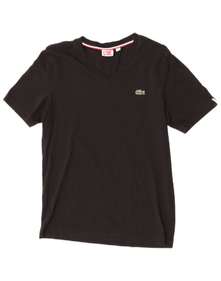 Tricou Lacoste Bărbați Top Marimea 3 Bumbac Negru Mic