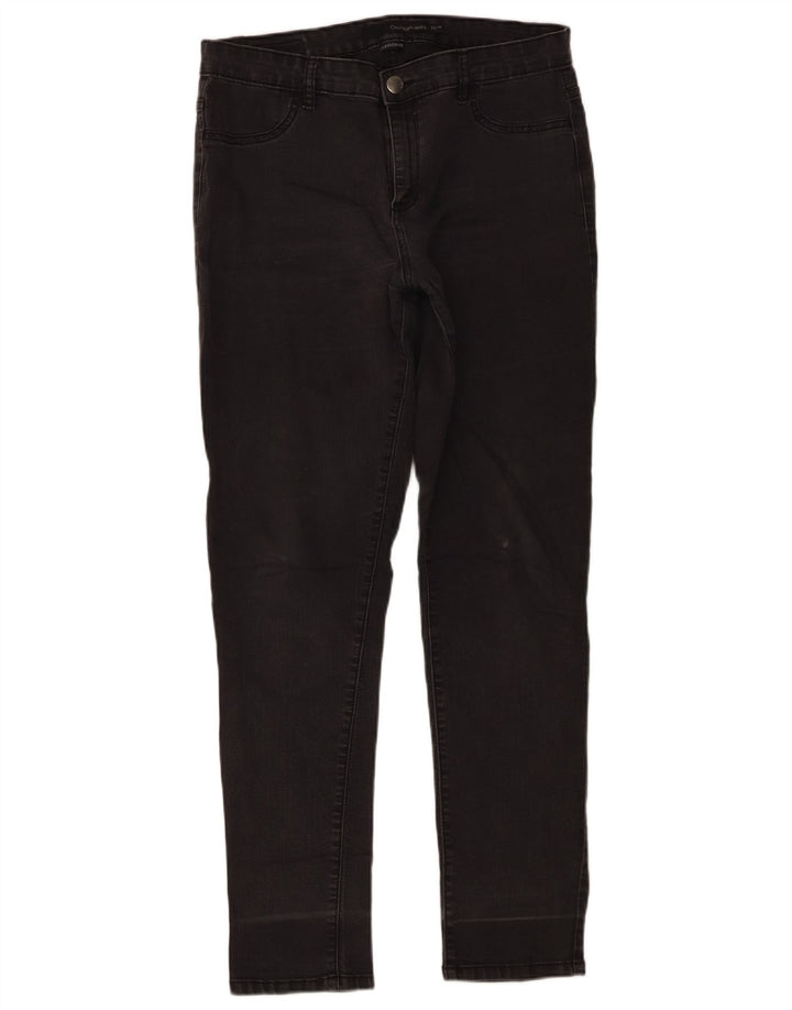 Blugi Calvin Klein pentru femei cu jambiere US 14 Large W32 L30 Bumbac gri