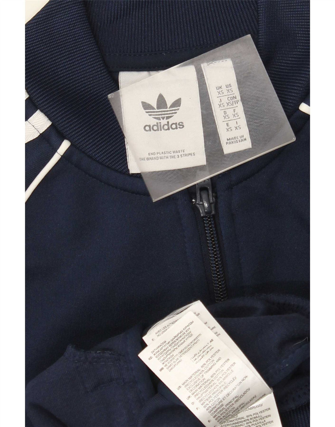 Jachetă de trening pentru bărbați Adidas XS poliester bleumarin