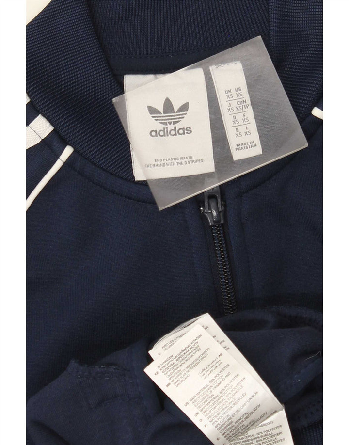 Jachetă de trening pentru bărbați Adidas XS poliester bleumarin