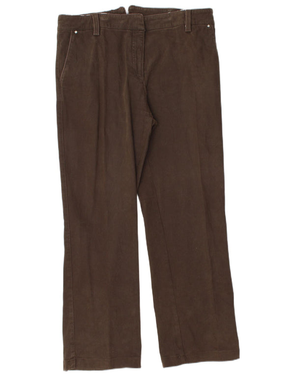 Pantaloni chino drepti pentru bărbați Conte of Florence IT 50 Large W34 L30 Maro