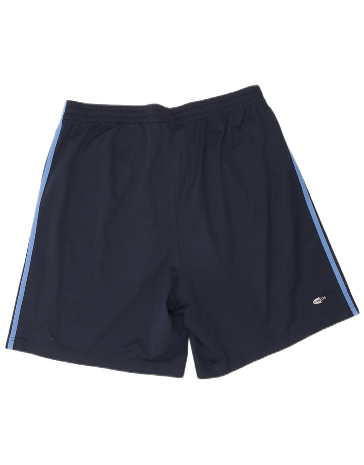 Pantaloni scurți sport pentru bărbați Adidas Climalite, mari, albastru, poliester