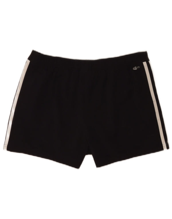 Pantaloni scurți casual Adidas Climalite pentru femei UK 14 Large W32 Nylon negru