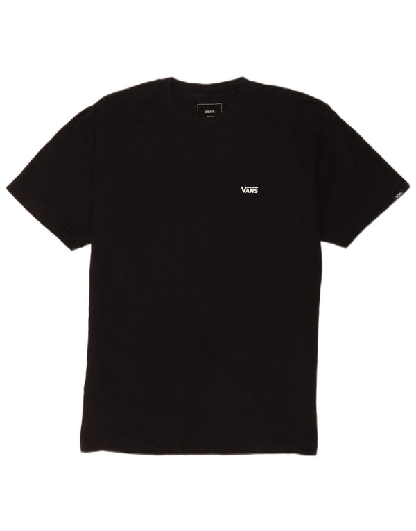 Tricou Vans Boys Classic Fit Top 10-11 ani Bumbac mediu negru