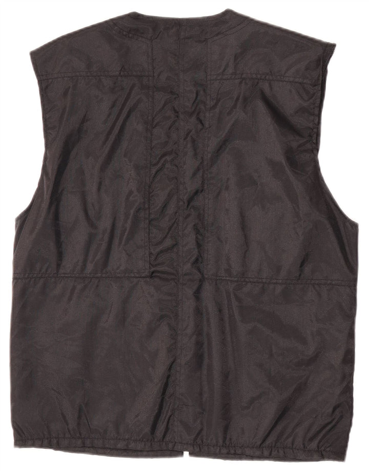 Gilet Vintage pentru bărbați Utility UK 38 Medium Black Nylon