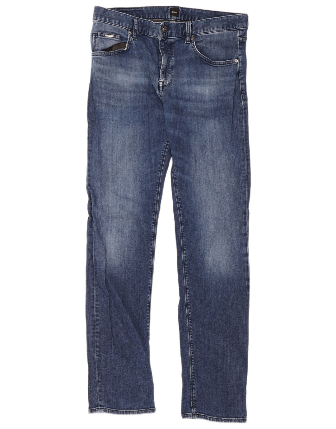Blugi slim pentru bărbați Hugo Boss W34 L32 albastru