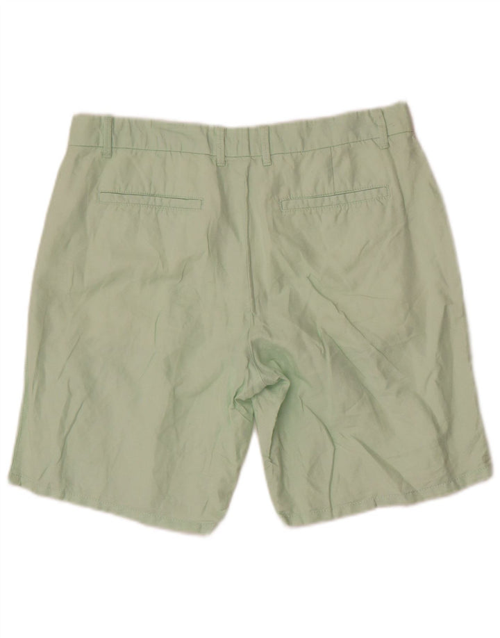 Pantaloni scurti chino kaki Gap pentru femei US 6 Medium W32 Green Linen