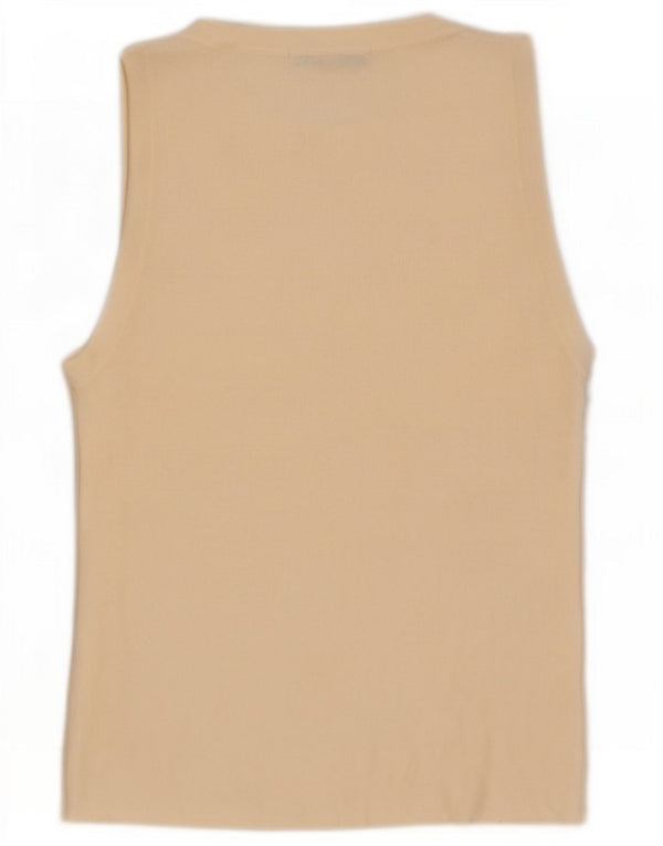 Top Vest pentru femei Zara UK 14 Large Off White