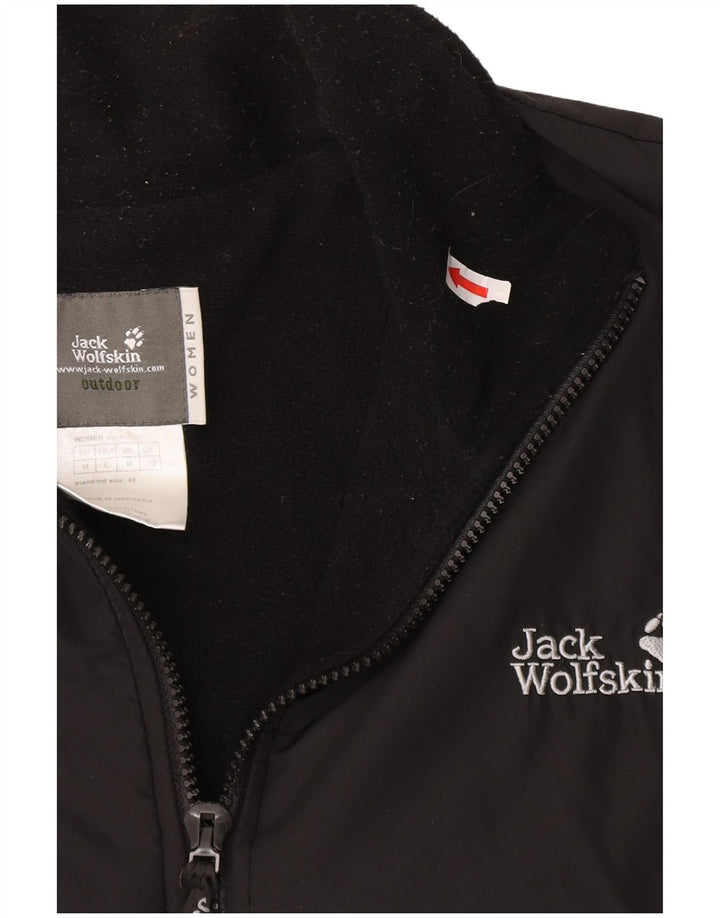 Jack Wolfskin Jachetă Windbreaker pentru femei Liner UK 12 Poliester mediu negru
