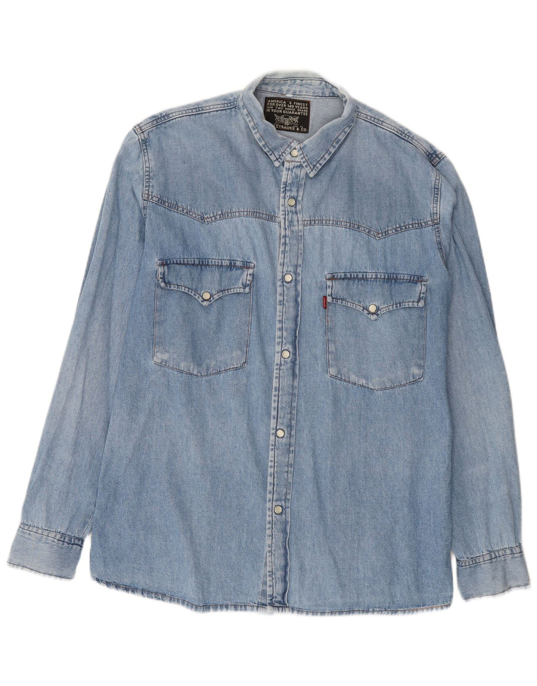 Cămașă de blugi pentru bărbați Levi's XL Albastru