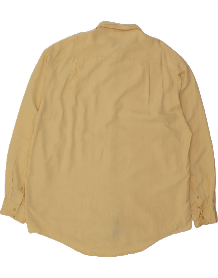 NAUTICA Mens Shirt XL Yellow Rayon Vintage Nautica and Second-Hand Nautica from Messina Hembry 
