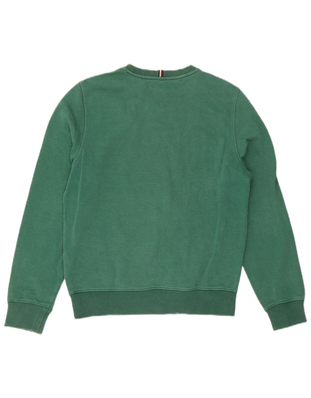 Hanorac grafic pentru bărbați Tommy Hilfiger Pulover mic, verde, bumbac