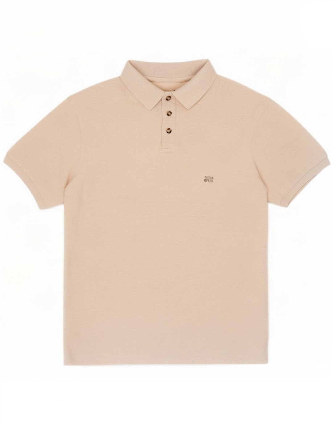 Think Pink Tricou Polo pentru bărbați Mic Bej