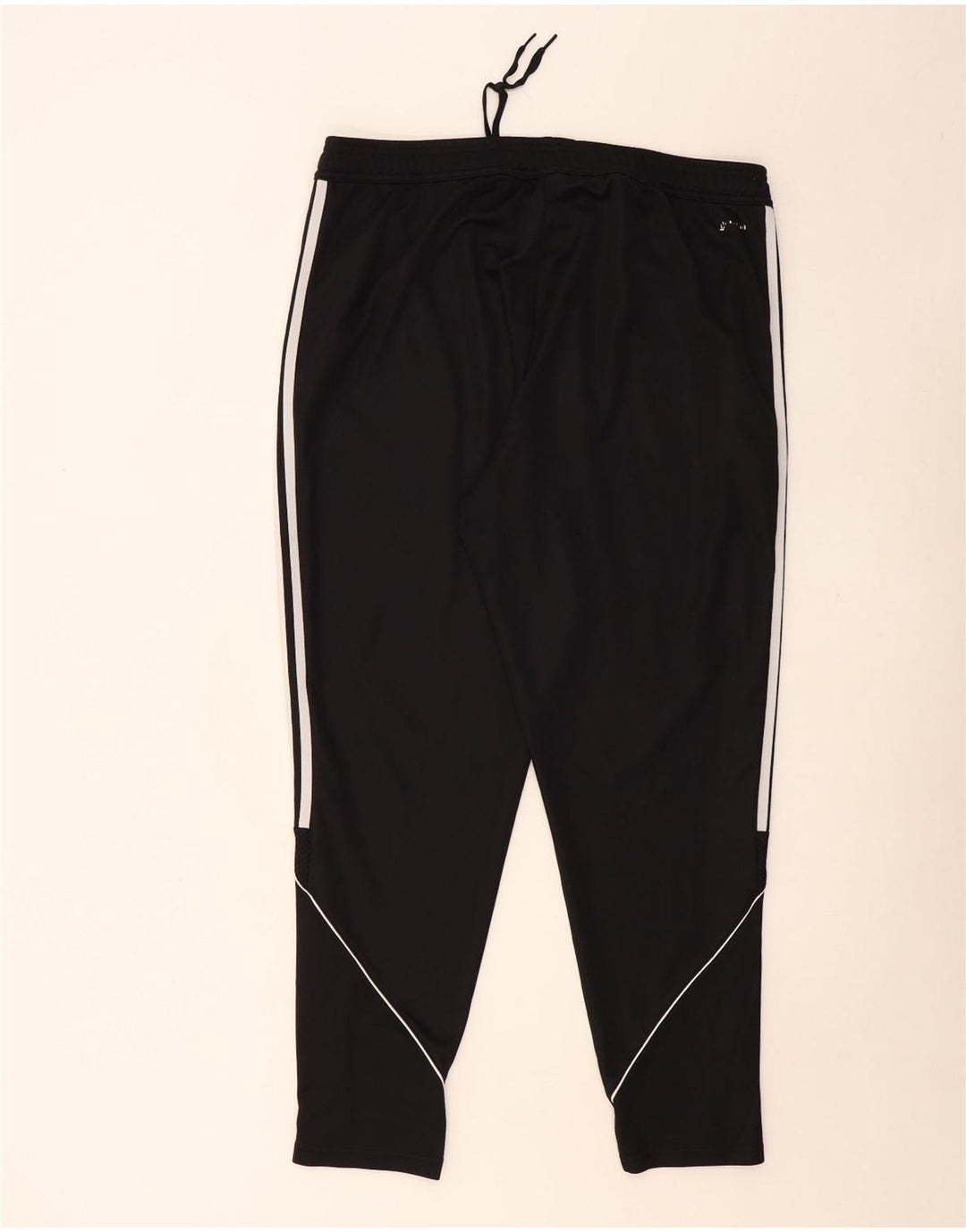 Pantaloni de trening ADIDAS pentru bărbați, cu formă regulată, poliester negru 2XL