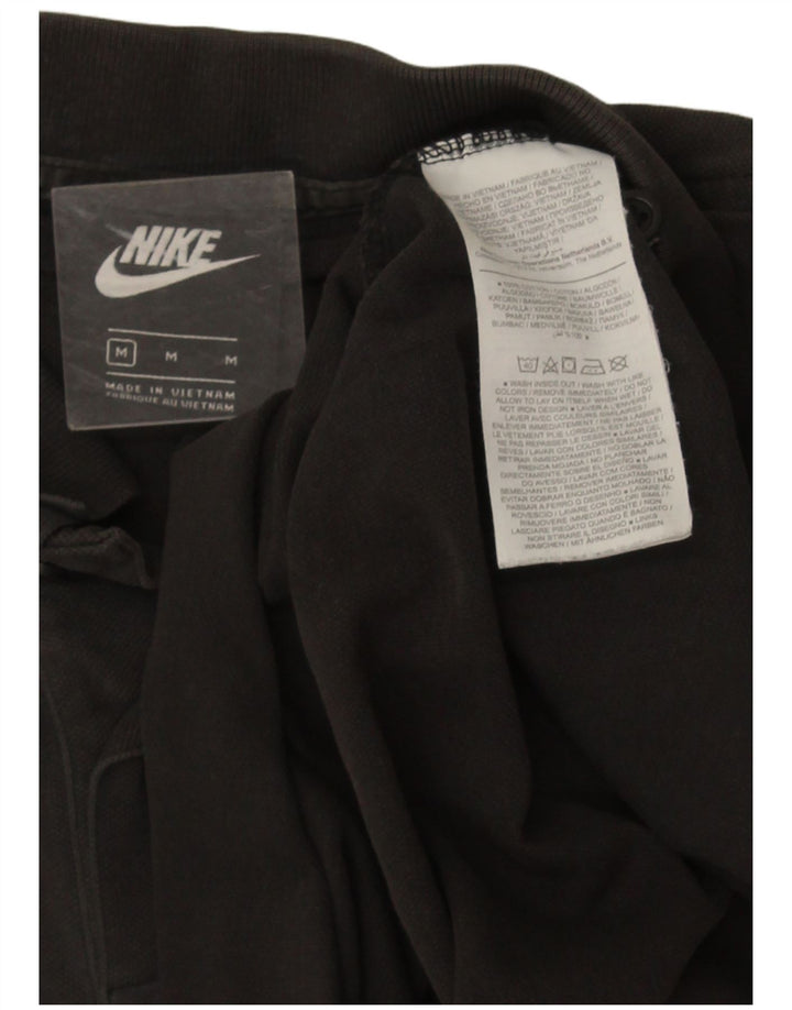 Tricou polo Nike pentru bărbați, bumbac gri mediu