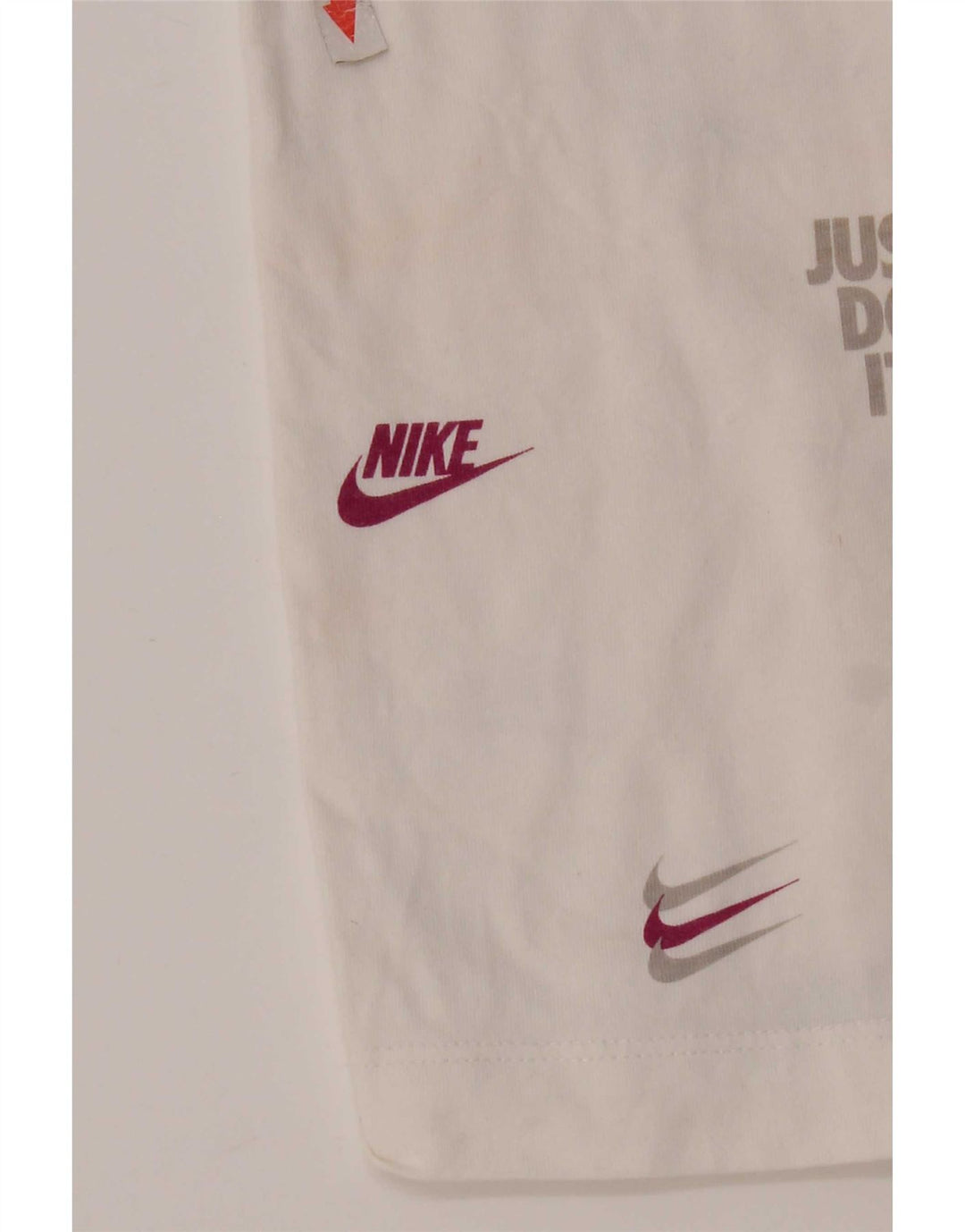 Tricou grafic Nike pentru bărbați Top mare din bumbac alb