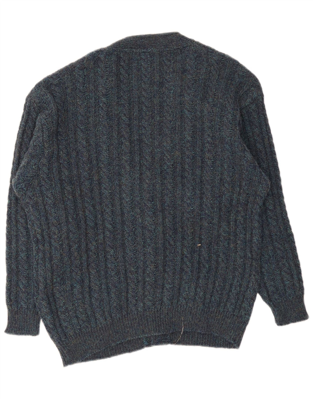 Cardigan Vintage pentru bărbați, mare, bleumarin