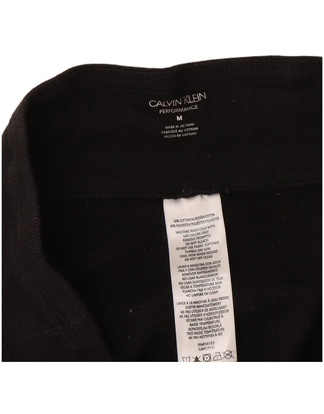 CALVIN KLEIN Pantaloni de trening pentru femei Pantaloni de jogging UK 14 Medium Black