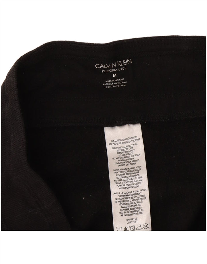 CALVIN KLEIN Pantaloni de trening pentru femei Pantaloni de jogging UK 14 Medium Black