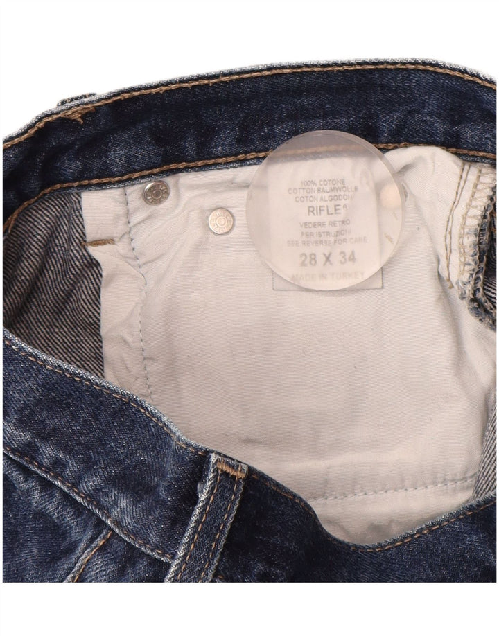 Blugi pentru bărbați Rifle Bootcut W28 L28 Bumbac albastru