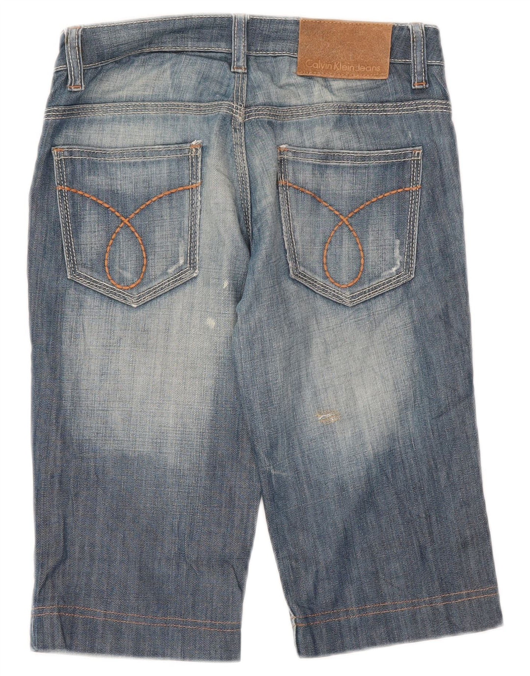 Bermude Calvin Klein pentru damă, W26, bumbac, albastru