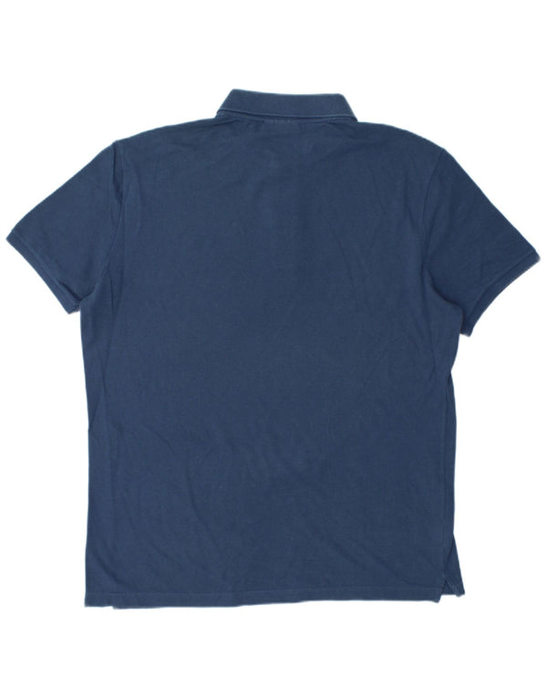 Tricou polo pentru bărbați Lacoste Slim Fit Mărimea 6 XL Bumbac bleumarin