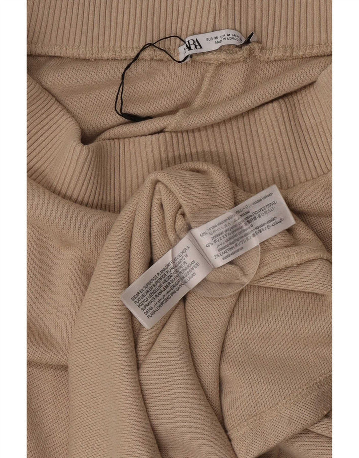 Fusta Midi Zara Femei Medium W28 Bej Viscoza