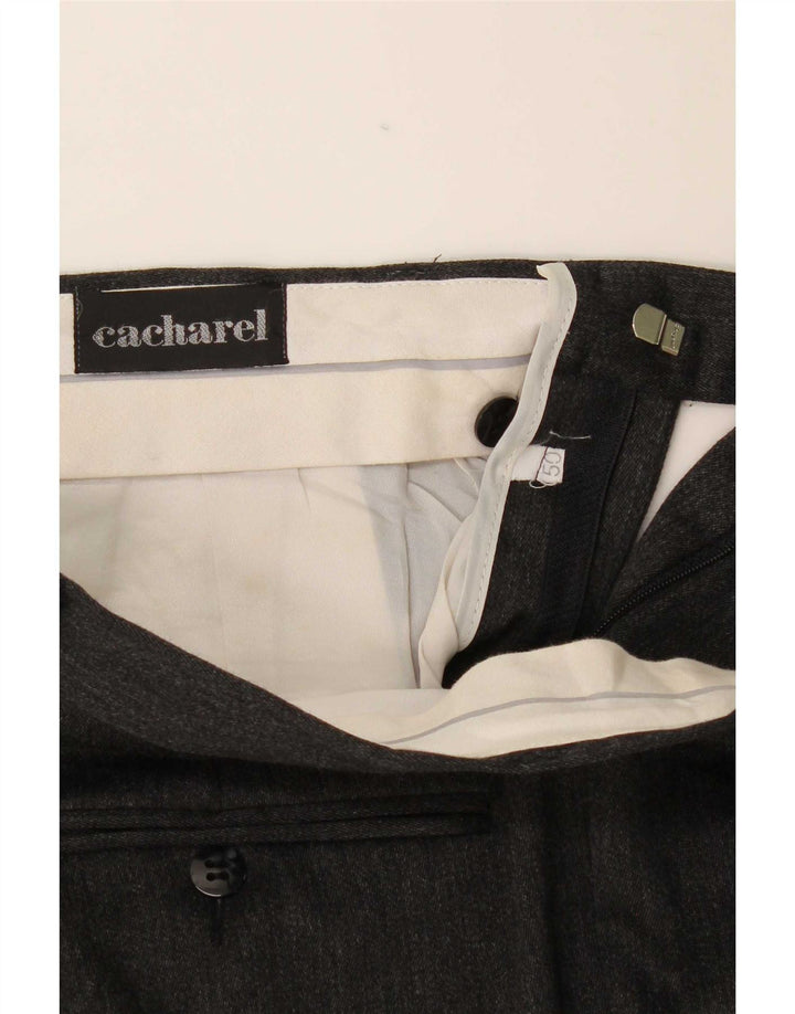 Pantaloni de costum pentru bărbați Cacharel IT 50 Large W34 L31 Gri