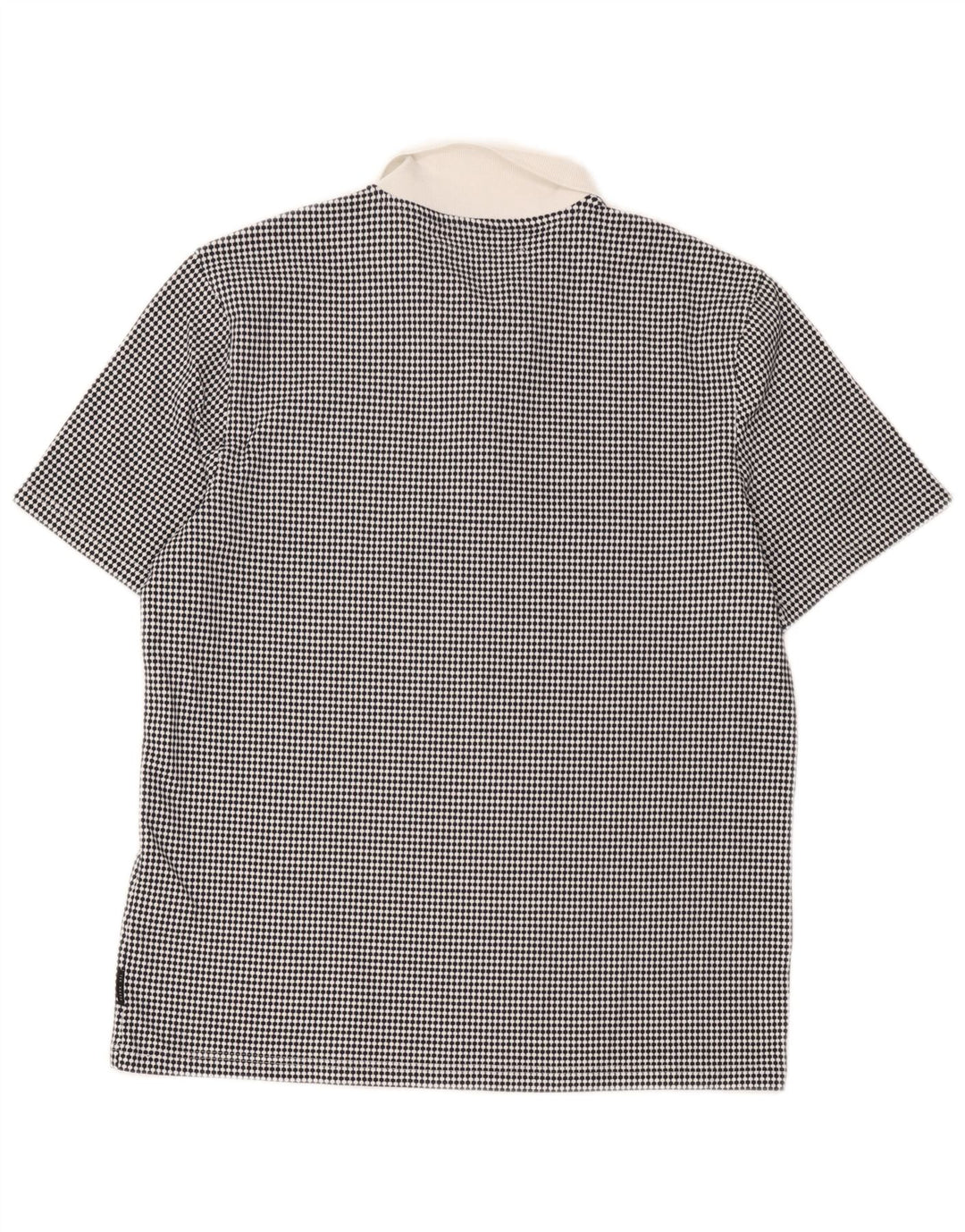 Tricou polo rugby pentru bărbați Ted Baker Mărimea 4 Poliester geometric negru mare
