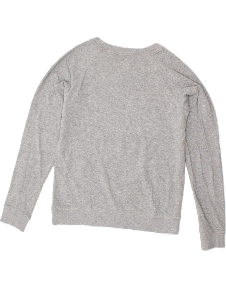JACK WILLS Womens Sweatshirt Jumper UK 10 Small Grey Cotton Vintage Jack Wills and Second-Hand Jack Wills from Messina Hembry 