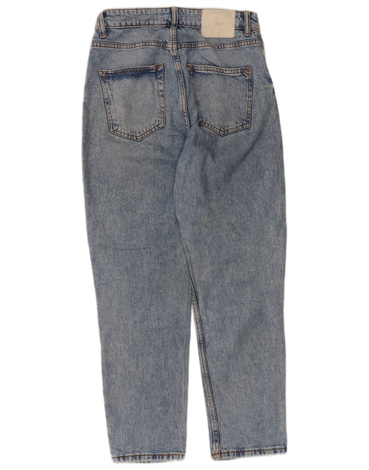 Blugi conici pentru femei Zara EU 38 Mici L28 L27 Albastru