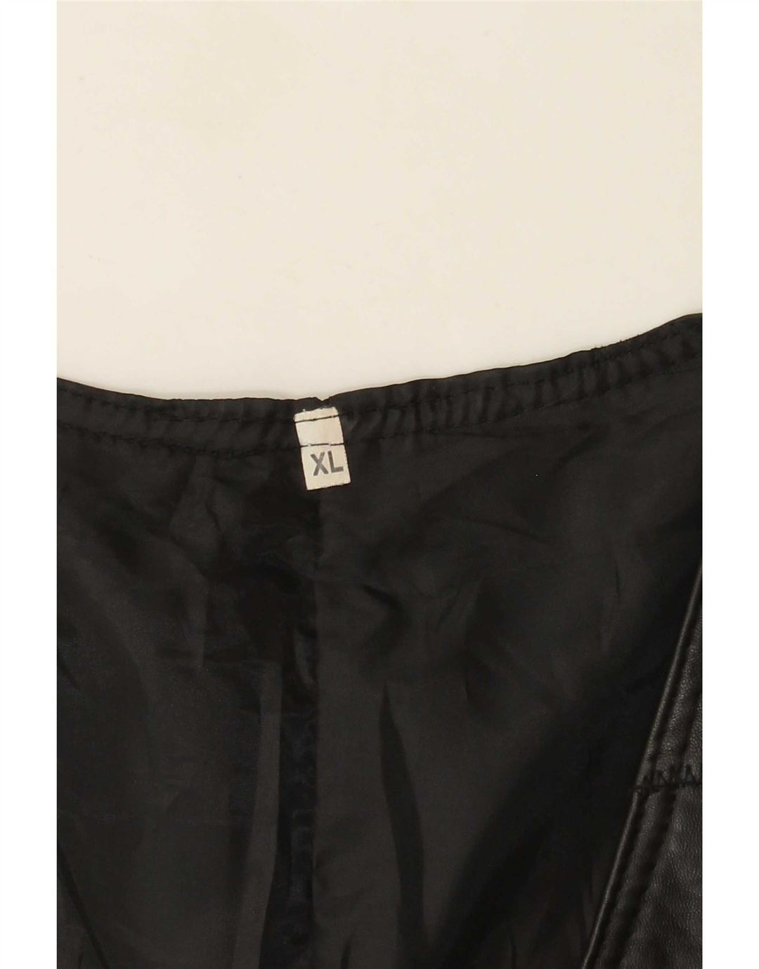Vestă din piele vintage pentru bărbați, XL, mozaic negru
