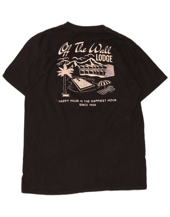 Tricou grafic Vans Classic Fit Top Bumbac mediu negru