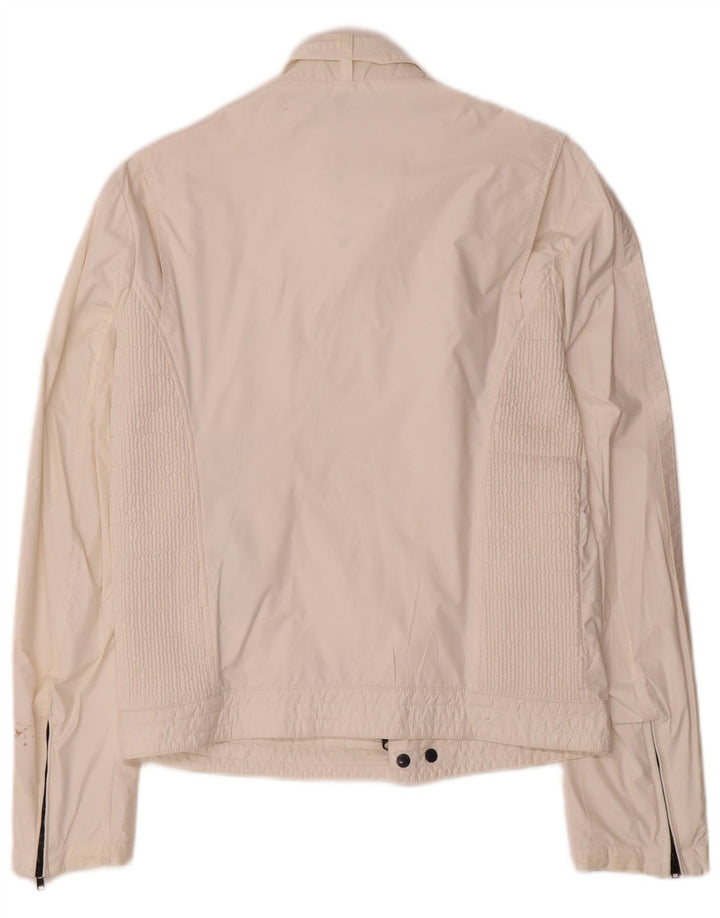 Blauer Jachetă Bomber pentru femei UK 10 Small White Nylon
