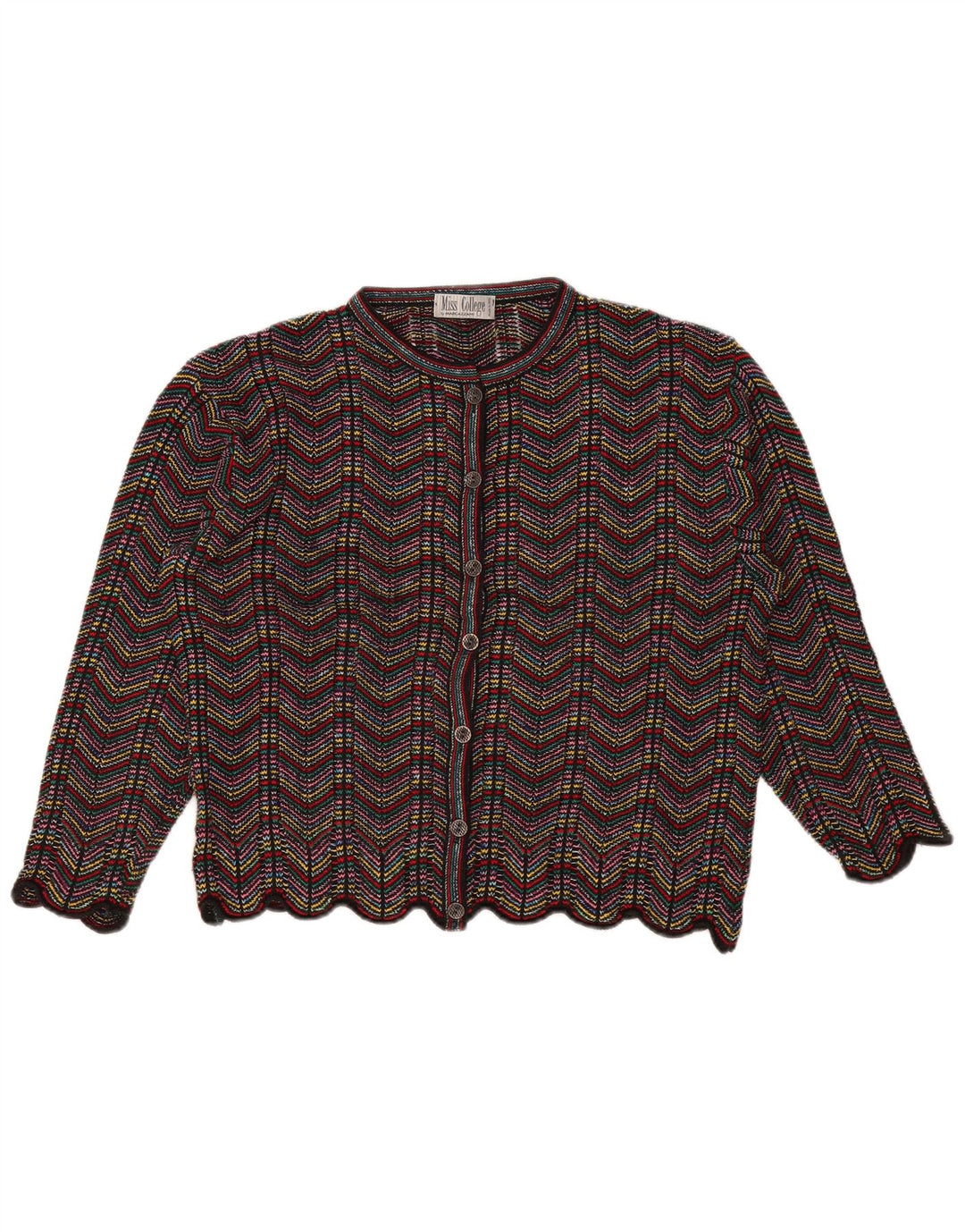 Pulover cardigan pentru femei College By Marcazzani UK 14 Medium Multicolor