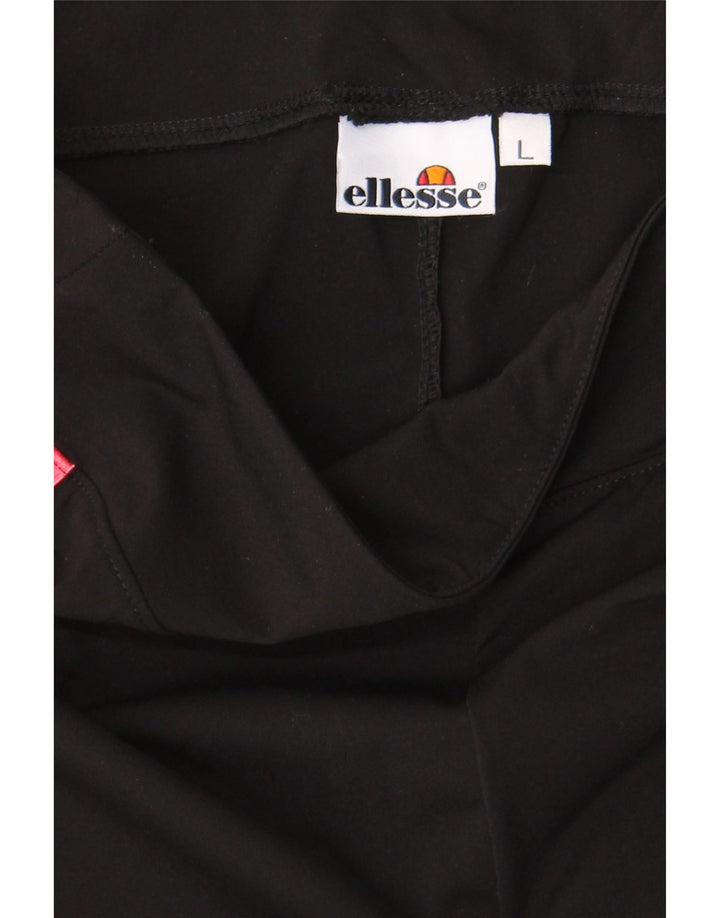 Leggings cu grafică pentru femei Ellesse UK 14, mare, negru, bloc de culoare