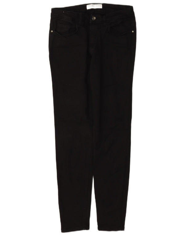 Blugi skinny de damă Zara EU 38 Mici L28 L28 Bumbac negru