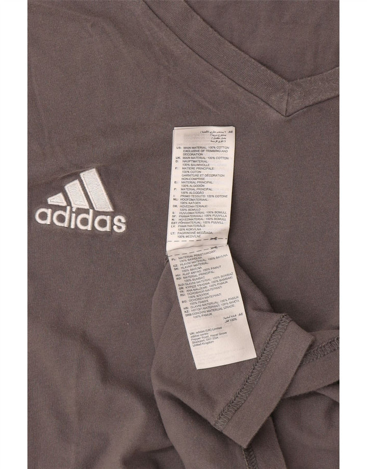 Tricou pentru bărbați Adidas Top 2XL bumbac gri