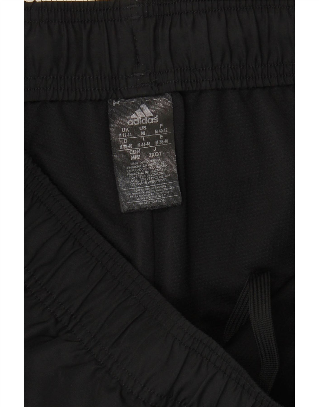 Pantaloni de trening Climalite pentru femei ADIDAS UK 12/14 Poliester mediu negru