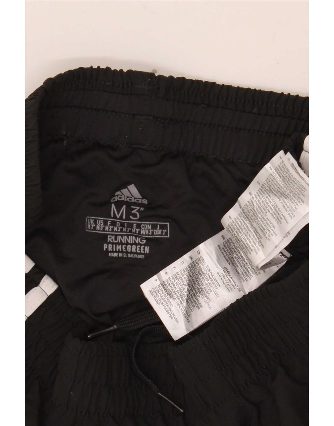 Pantaloni scurți sport pentru femei Primegreen Adidas UK 14 Poliester mediu negru