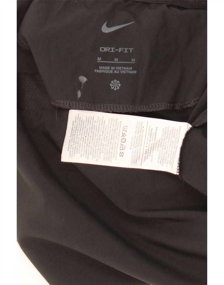 Pantaloni scurți sport Nike Dri Fit pentru bărbați, poliester mediu negru